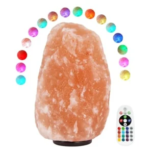 Himalayan Salt Lamp 9-11 Inch with Remote Control