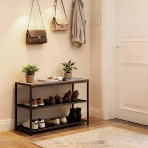 3-Tier Shoe Bench